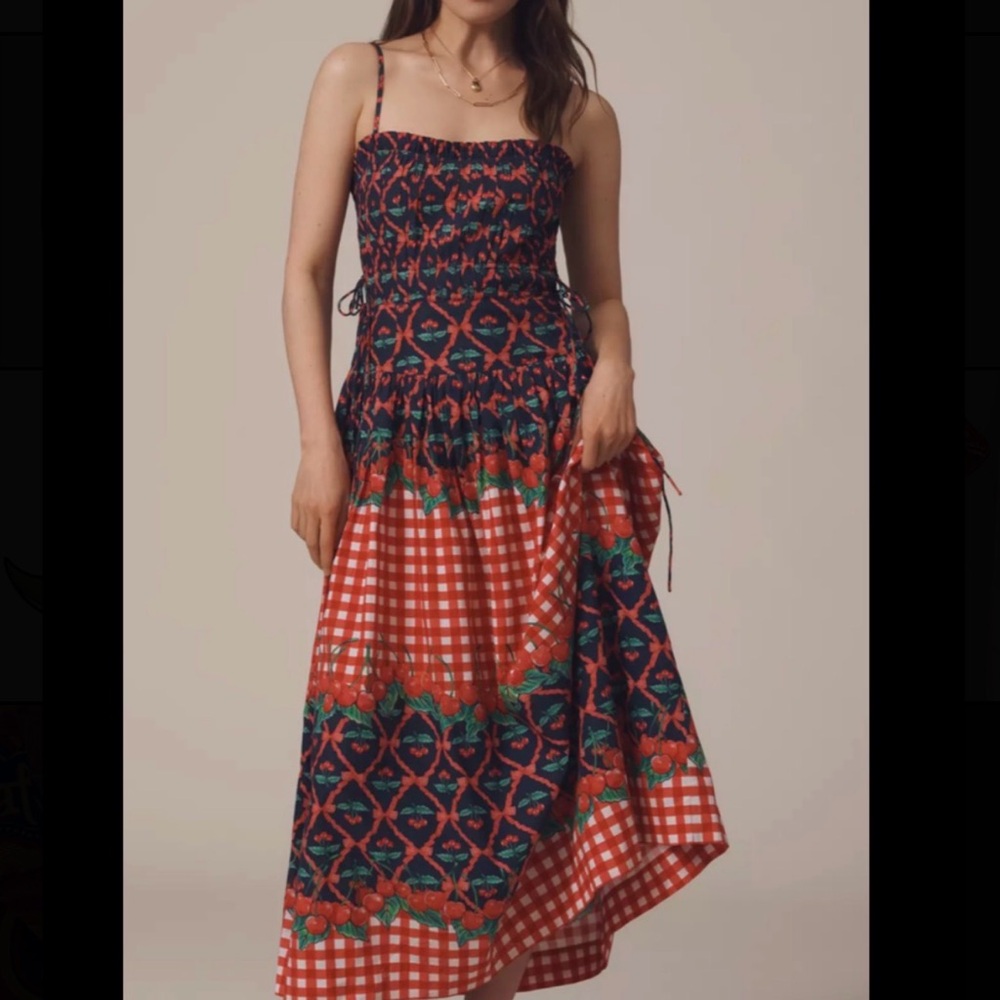Damson Madder Keila Midid dress